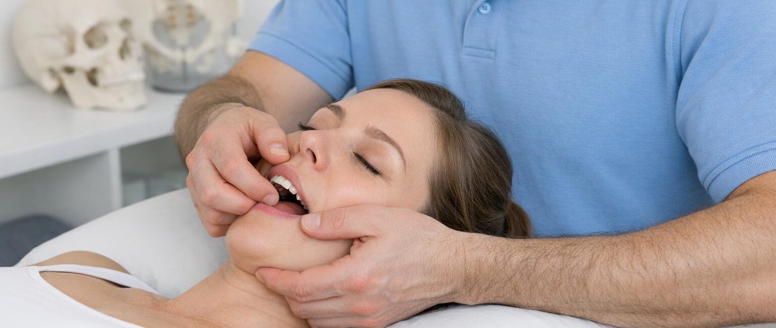 Terapia stawów skroniowo-żuchwowych: kurs pracy z napięciem, bólem i ograniczeniem ruchu